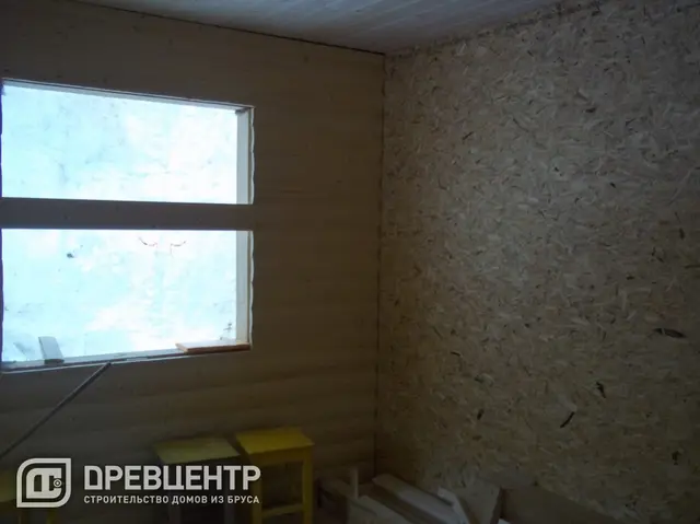 Отделка дома из бруса по проекту ДБ 37, фото 16 из 17