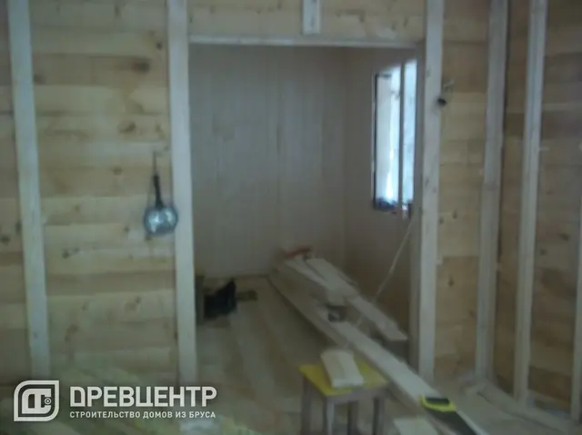 Отделка дома из бруса по проекту ДБ 37, фото 11 из 17