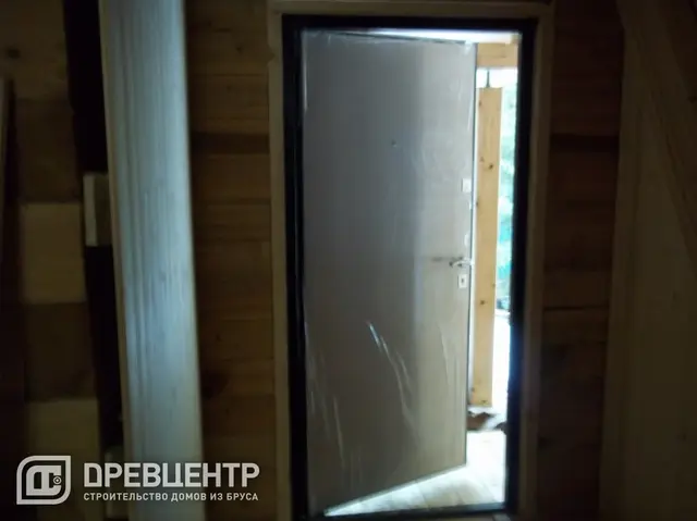 Отделка дома из бруса по проекту ДБ 37, фото 13 из 17
