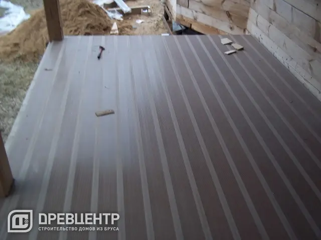 Фоторепортаж отделки мансардного этажа дома из бруса, фото 15 из 16