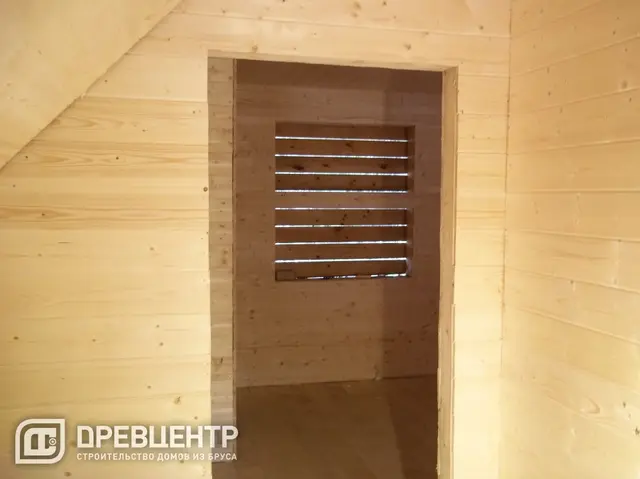 Фоторепортаж отделки мансардного этажа дома из бруса, фото 11 из 16