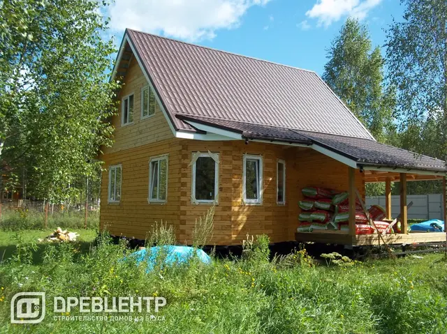 Фоторепортаж отделки дома из бруса в Ярославской области, фото 13 из 15