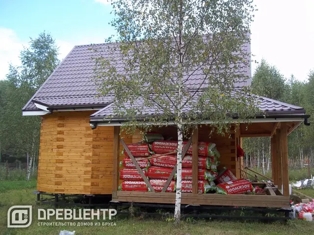 Фоторепортаж отделки дома из бруса в Ярославской области, фото 15 из 15