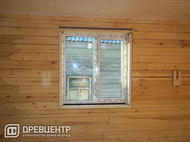 Фоторепортаж отделки дома из бруса в Ярославской области, фото 7 из 15
