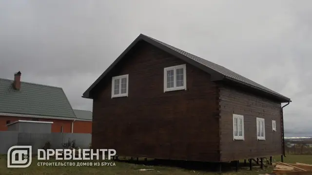 Отделка дома из бруса по проекту ДБ1 во Владимирской области, фото 16 из 18