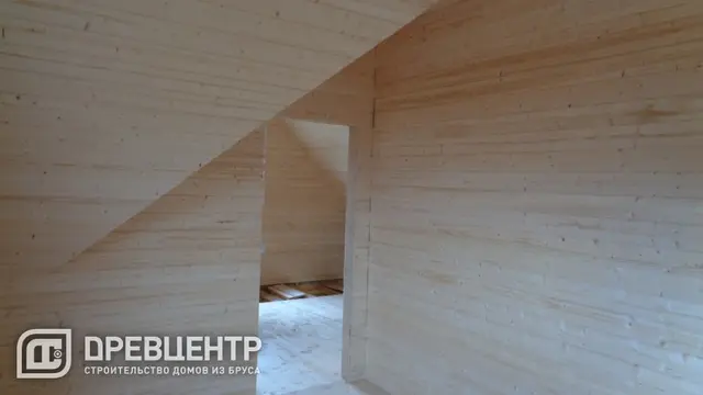 Отделка дома из бруса по проекту ДБ17, фото 14 из 28