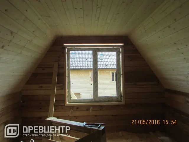 Отделка дома из бруса по проекту ДБ 18 в Истринском районе, фото 12 из 18