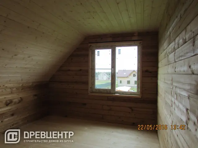 Отделка дома из бруса по проекту ДБ 18 в Истринском районе, фото 18 из 18