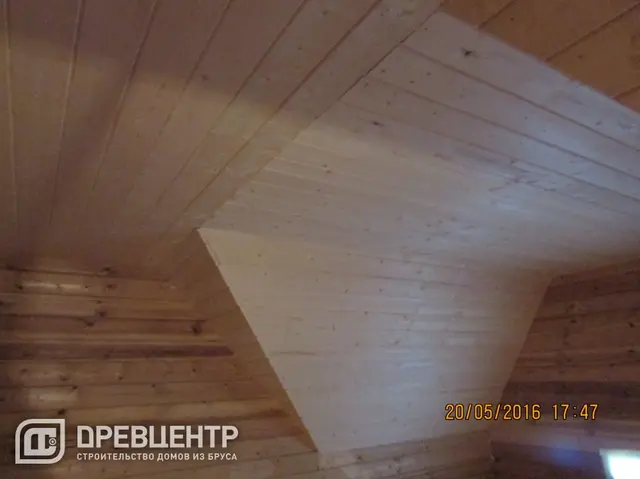 Отделка дома из бруса по проекту ДБ 18 в Истринском районе, фото 11 из 18