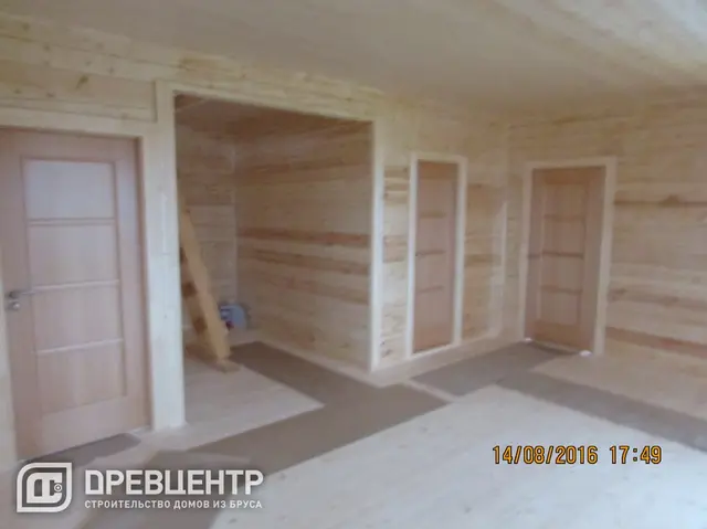 Отделка второго этажа по проекту ДБ 62 в Цибино, фото 13 из 16