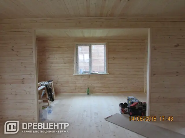 Отделка второго этажа по проекту ДБ 62 в Цибино, фото 11 из 16