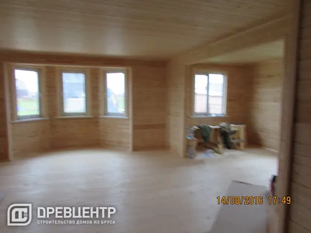 Отделка второго этажа по проекту ДБ 62 в Цибино, фото 15 из 16