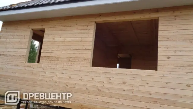 Отделка дома из бруса по проекту ДБ95, фото 19 из 25
