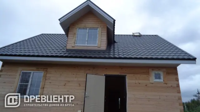 Отделка дома из бруса по проекту ДБ95, фото 24 из 25