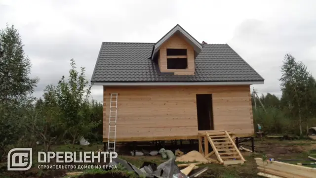 Отделка дома из бруса по проекту ДБ95, фото 16 из 25