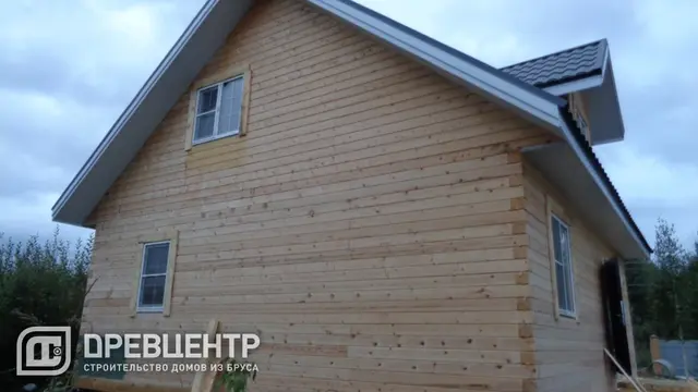 Отделка дома из бруса по проекту ДБ95, фото 25 из 25