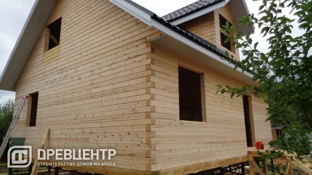 Отделка дома из бруса по проекту ДБ95, фото 21 из 25
