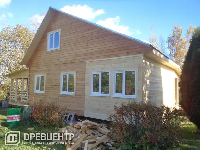 Отделка дома из бруса по проекту ДБ10 в Ржеве, фото 10 из 10