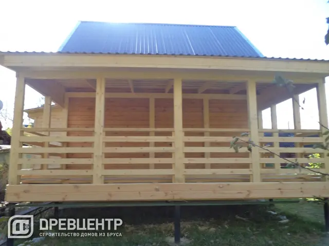 Отделка дома из бруса по проекту ДБ10 в Ржеве, фото 8 из 10