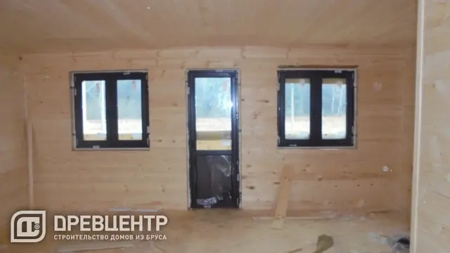 Отделка дома из бруса по проекту ДБ 96 во Владимирской области д. Старое Анино, фото 12 из 32