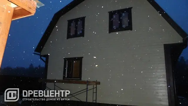 Отделка дома из бруса по проекту ДБ 96 во Владимирской области д. Старое Анино, фото 31 из 32