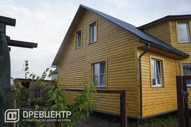 Отделка дома из бруса по проекту ДБ62, фото 11 из 13