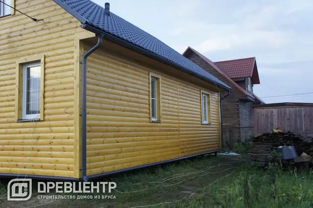 Отделка дома из бруса по проекту ДБ62, фото 8 из 13