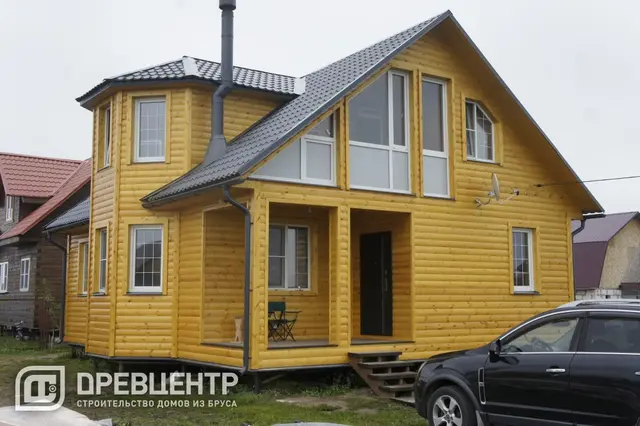 Отделка дома из бруса по проекту ДБ62, фото 13 из 13