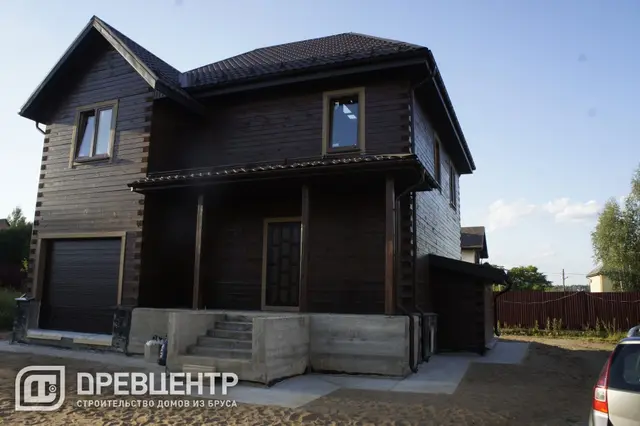 Отделка дома из бруса в Рузском районе д. Григорово, фото 11 из 14