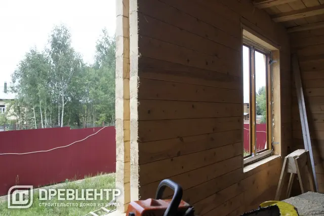 Отделка дома из бруса в Рузском районе д. Григорово, фото 13 из 14