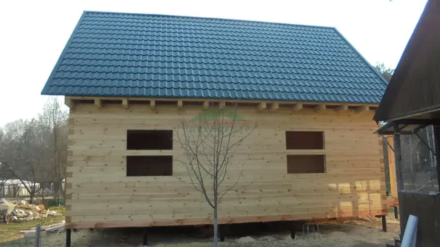 Строительство дома из бруса по проекту ДБ24 в Коломенском районе СНТ "Березка", фото 28 из 30