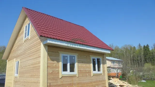 Отделка дома по проекту ДБ10 в Солнечногорском районе, фото 32 из 33