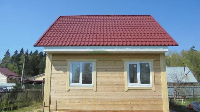 Отделка дома по проекту ДБ10 в Солнечногорском районе, фото 31 из 33