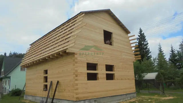 Строительство дома из бруса 7х9 в Ступинском районе СНТ Калинушка, фото 27 из 29