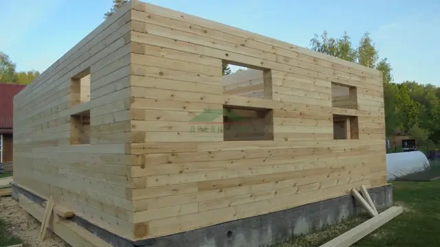 Строительство дома из бруса 7х9 в Ступинском районе СНТ Калинушка, фото 16 из 29