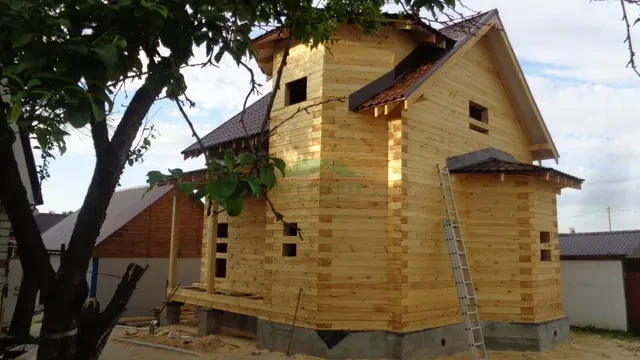 Строительство дома из бруса по проекту ДБ16 во Владимирской области Петушинском районе д. Болдино, фото 31 из 33