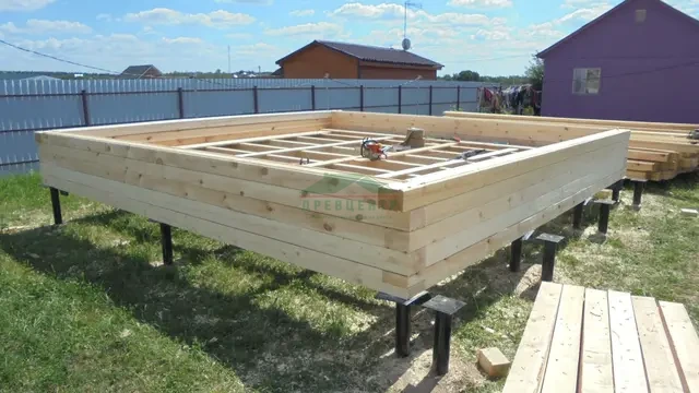 Строительство дома из бруса 6х6 в Сергиево Посадском районе д. Дубиненское, фото 7 из 26