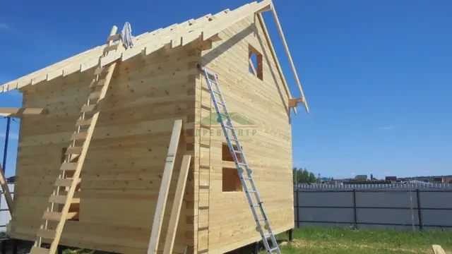 Строительство дома из бруса 6х6 в Сергиево Посадском районе д. Дубиненское, фото 23 из 26