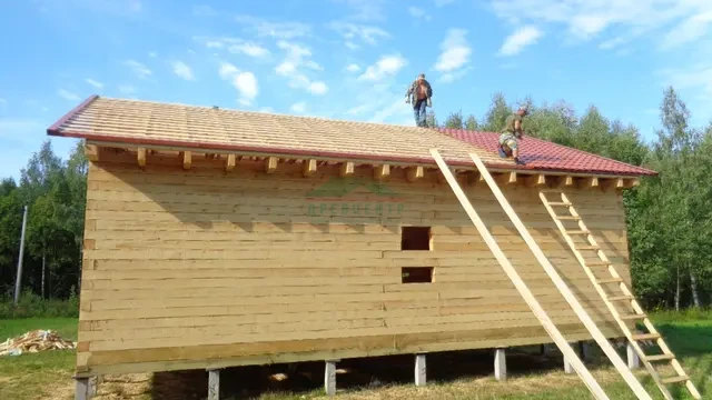 Строительство дома из бруса 8х11 в д. Букрино Калужской области, фото 17 из 24