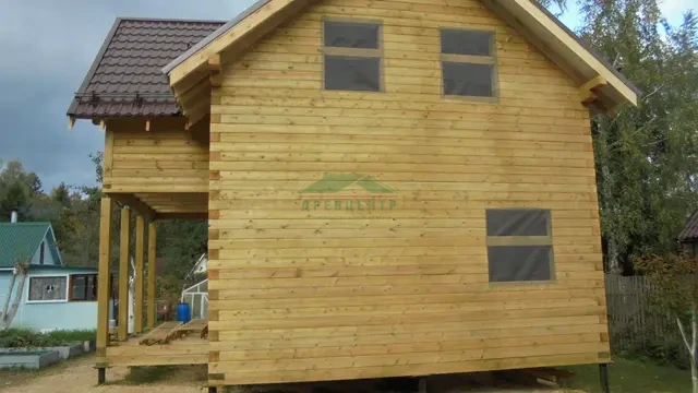 Строительство дома  из бруса в Клинском районе СНТ "Станкоцвет", фото 23 из 23