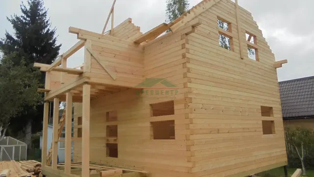 Строительство дома  из бруса в Клинском районе СНТ "Станкоцвет", фото 14 из 23