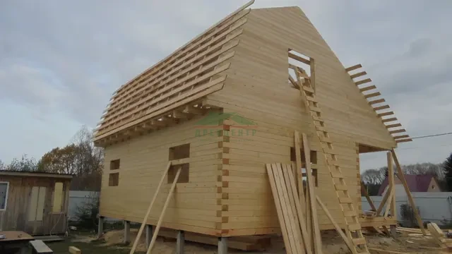 Строительство дома из бруса камерной сушки в Чеховском районе д. Скурыгино, фото 29 из 35