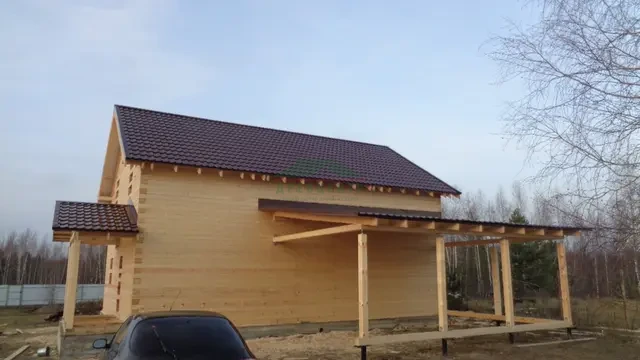 Строительство дома из бруса по проекту ДБ99 в Воскресенском районе д. Хорлово, фото 28 из 32