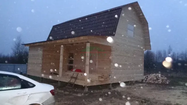 Строительство дома из бруса 6х9 в Ярославской области с. Глебовское, фото 17 из 20