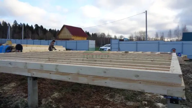 Строительство дома из бруса 6х9 в Ярославской области с. Глебовское, фото 7 из 20