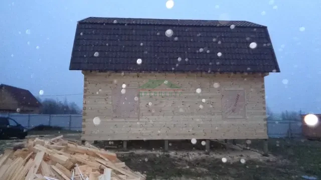 Строительство дома из бруса 6х9 в Ярославской области с. Глебовское, фото 19 из 20