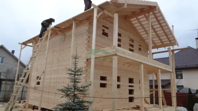 Строительство дома из бруса в Наро Фоминском районе д. Жедочи, фото 21 из 27