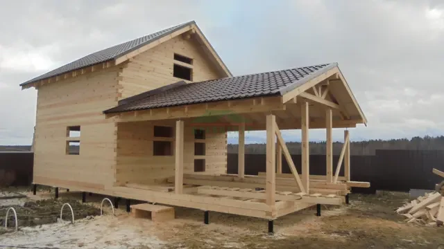 Строительство дома из бруса 6х6 в Талдомском районе д. Васино, фото 18 из 19