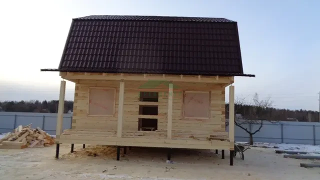 Строительство дома из бруса по проекту ДБ 60 в Ногинском районе д. Ямкино, фото 17 из 19
