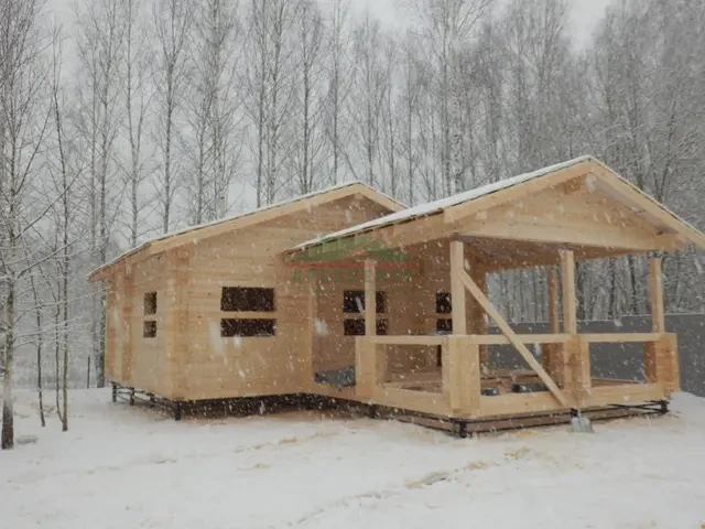 Строительство дома из бруса в Наро Фоминском районе д. Любаново, фото 22 из 24